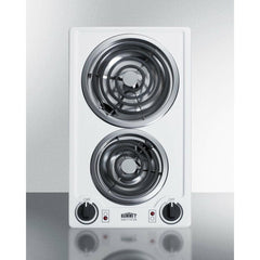 Summit 12" Wide 230V 2-Burner Coil Cooktop - CCE22 - The Home Selection