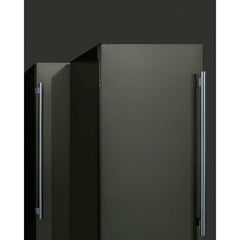 Summit 15" Built-In All-Freezer with 2.45 cu. ft. Capacity, Factory-Installed Lock, Adjustable Chrome Shelves, Frost-Free, Fingerprint Resistant, Digital Display - SCFF1533B - The Home Selection