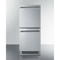 Summit 15" Wide 2-Drawer All-Refrigerator, ADA Compliant - ADRD15 - The Home Selection