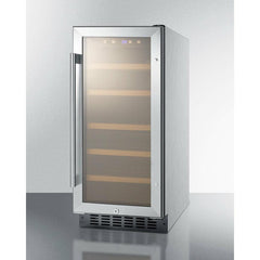Summit 15" Wide, 23 Bottle Capacity Wine Cooler - ALWC15 - The Home Selection