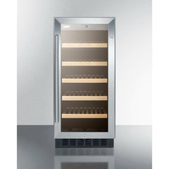 Summit 15" Wide, 23 Bottle Capacity Wine Cooler - ALWC15 - The Home Selection