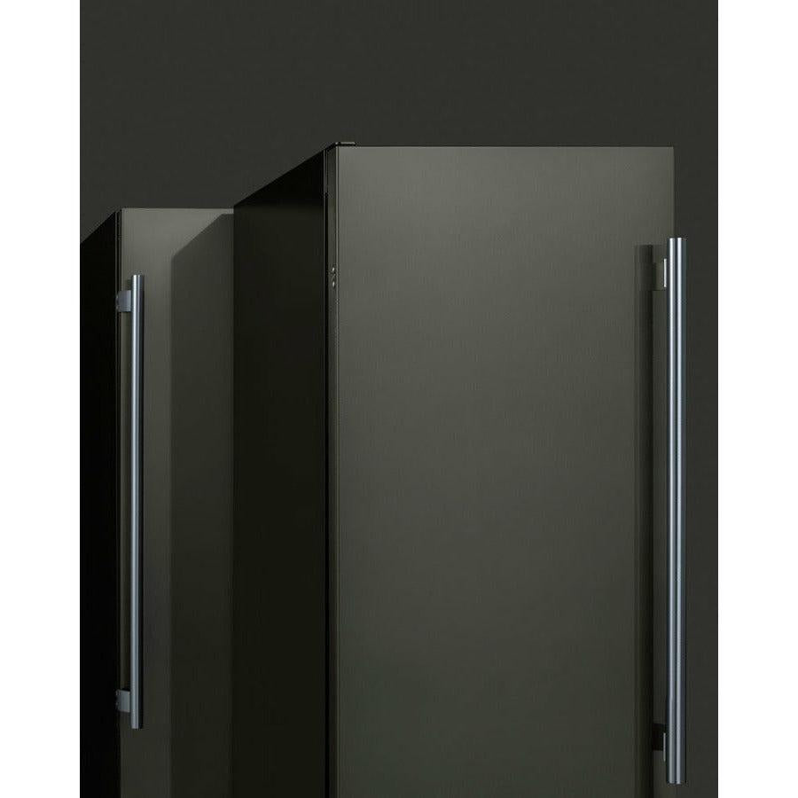 Summit 15" Wide Built-In All-Refrigerator with 3 cu. ft. Capacity, 3 Glass Shelves, Right Hinge with Reversible Doors, with Door Lock, Frost Free Defrost LED Lighting, Digital Thermostat, CFC Free - FF1532B - The Home Selection