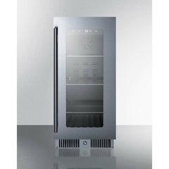 Summit 15" Wide Built-In Beverage Center, 112 Cans (12 oz.) Convertible Beverage Refrigerator - CL156BV - The Home Selection