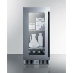 Summit 15" Wide Built-In Beverage Center, 112 Cans (12 oz.) Convertible Beverage Refrigerator - CL156BV - The Home Selection