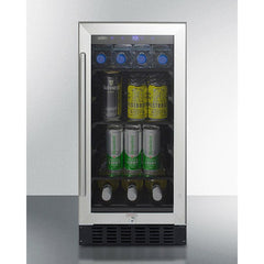 Summit 15" Wide Built-In Beverage Center, ADA Compliant - ALBV15 - The Home Selection