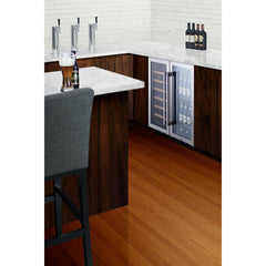 Summit 15" Wide Built-In Beverage Center (Panel Not Included) - SCR1536BG - The Home Selection