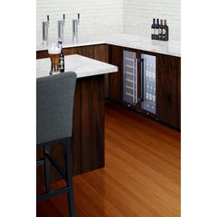 Summit 15" Wide Built-In Beverage Center (Panel Not Included) - SCR1536BG - The Home Selection