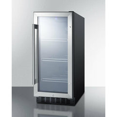 Summit 15" Wide Built-In Beverage Center (Panel Not Included) - SCR1536BG - The Home Selection