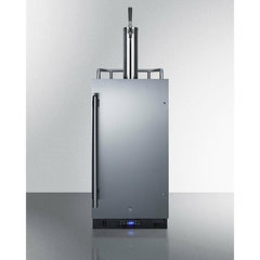 Summit 15" Wide Built-In Cold Brew Coffee Kegerator - SBC15CF - The Home Selection