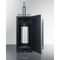 Summit 15" Wide Built-In Cold Brew Coffee Kegerator - SBC15CF - The Home Selection