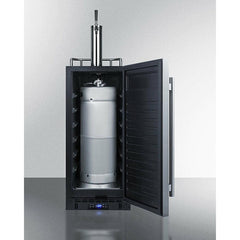 Summit 15" Wide Built-In Kegerator - SBC15BEER - The Home Selection