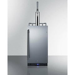 Summit 15" Wide Built-In Nitro-Infused Coffee Kegerator - SBC15NCF - The Home Selection