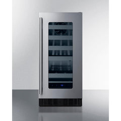 Summit 15" Wide Built-In Wine Cellar, ADA Compliant - ASDW1522 - The Home Selection
