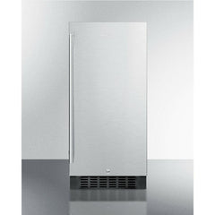 Summit 15" Wide Outdoor All-Refrigerator with 3 cu. ft. Capacity, 3 Glass Shelves, Right Hinge with Reversible Doors, with Door Lock, Frost Free Defrost LED Lighting, Digital Thermostat, Factory Installed Lock, - SPR316OS - The Home Selection