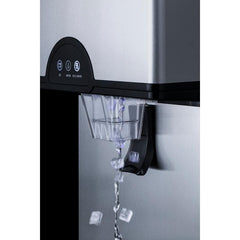 Summit 17" Wide 30 Lbs. Capacity Countertop Commercial Ice and Water Dispenser with 378 Lbs. Daily Ice Production - AIWD450FLTR - The Home Selection