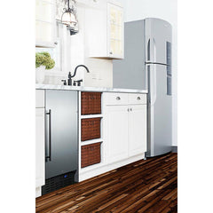 Summit 18" 8 lb. Drain-Free Ice Maker - BIM18 - The Home Selection
