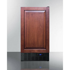 Summit 18" Built-In Ice Maker with 8 lbs. Daily Ice Production, Crescent Ice, ADA Compliant, ETL Listed, Frost-Free Operation, Factory Installed Lock - BIM18 - The Home Selection