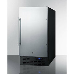 Summit 18" Built-In Ice Maker with 8 lbs. Daily Ice Production, Crescent Ice, ADA Compliant, ETL Listed, Frost-Free Operation, Factory Installed Lock - BIM18 - The Home Selection