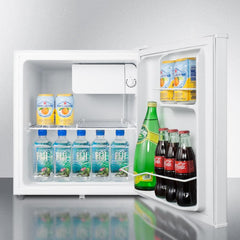 Summit 18" Compact Refrigerator-Freezer - S19LWH - The Home Selection