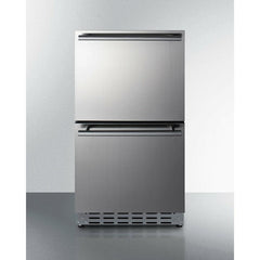 Summit 18" Wide 2-Drawer All-Refrigerator, ADA Compliant - ADRD18 - The Home Selection