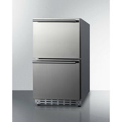 Summit 18" Wide 2-Drawer All-Refrigerator, ADA Compliant - ADRD18 - The Home Selection