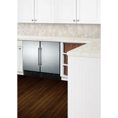 Summit 18" Wide Built-In All-Refrigerator - FF1843B - The Home Selection