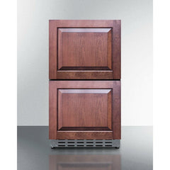 Summit 18" Wide Outdoor 2-Drawer All-Refrigerator, ADA Compliant - ADRD18OS - The Home Selection