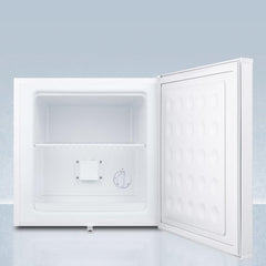 Summit 19" White Freestanding 1.4 Cu. ft. Compact Freezer - FS24LMED - The Home Selection