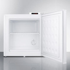 Summit 19" White Freestanding 1.4 Cu. ft. Compact Freezer - FS24LVAC - The Home Selection