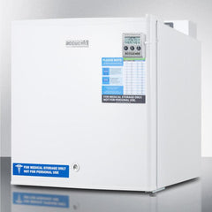 Summit 19" White Freestanding 1.4 Cu. ft. Compact Freezer - FS24LVAC - The Home Selection