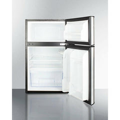 Summit 19" Wide 2-Door Refrigerator-Freezer, ADA Height - CP34BSSADA - The Home Selection
