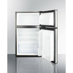 Summit 19" Wide 2-Door Refrigerator-Freezer - CP34BSS - The Home Selection