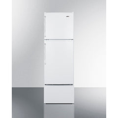 Summit 19" Wide Refrigerator-Freezer For Senior Living with 4.8 cu. ft. Total Capacity, 2 Wire Shelves, 1.1 cu. ft. Freezer Capacity, Right Hinge, Crisper Drawer, Frost Free Defrost - FF711ESAL - The Home Selection