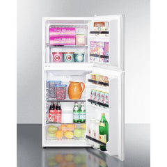 Summit 19" Wide Top Mount Refrigerator-Freezer - FF711ES - The Home Selection
