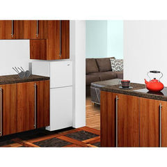 Summit 19" Wide Top Mount Refrigerator-Freezer - FF711ES - The Home Selection
