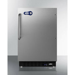 Summit 20" Wide 2.68 Cu. Ft. Capacity Beer Froster with Adjustable Shelves - ALFZ37BSSTBFROST - The Home Selection