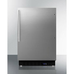 Summit 20" Wide 2.68 Cu. Ft. Freezer with Temperature Alarm - ALFZ37BCSS - The Home Selection