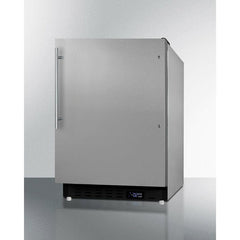 Summit 20" Wide 2.68 Cu. Ft. Freezer with Temperature Alarm - ALFZ37BCSS - The Home Selection