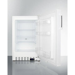 Summit 20" Wide, 2.68 Cubic Feet cu. ft. Undercounter Upright Freezer with Adjustable Temperature Controls - ALFZ36MC - The Home Selection