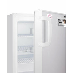 Summit 20" Wide, 2.68 Cubic Feet cu. ft. Undercounter Upright Freezer with Adjustable Temperature Controls - ALFZ36MC - The Home Selection