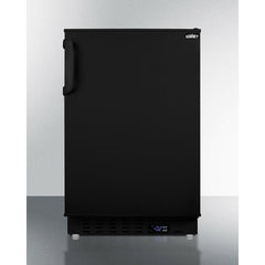 Summit 20" Wide, 2.68 Cubic Feet cu. ft. Undercounter Upright Freezer with Adjustable Temperature Controls - ALFZ37B - The Home Selection
