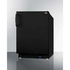 Summit 20" Wide, 2.68 Cubic Feet cu. ft. Undercounter Upright Freezer with Adjustable Temperature Controls - ALFZ37B - The Home Selection