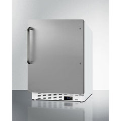 Summit 20" Wide 3.53 Cu. Ft. Compact Refrigerator with Adjustable Glass Shelves - ALR46W - The Home Selection