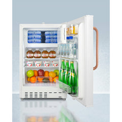 Summit 20" Wide Built-in Refrigerator-Freezer, ADA Compliant - ADA302RFZTBC - The Home Selection