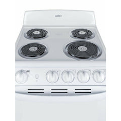 Summit 20" Wide Electric Coil Range - RE203W - The Home Selection