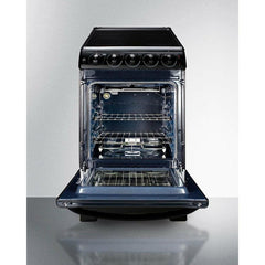 Summit 20" Wide Electric Smooth-Top Range - REX20 - The Home Selection
