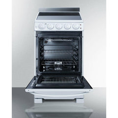 Summit 20" Wide Electric Smooth-Top Range - REX20 - The Home Selection