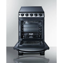 Summit 20" Wide Electric Smooth-Top Range - REX20 - The Home Selection