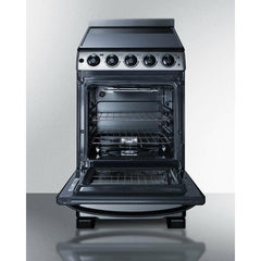 Summit 20" Wide Electric Smooth-Top Range - REX20 - The Home Selection