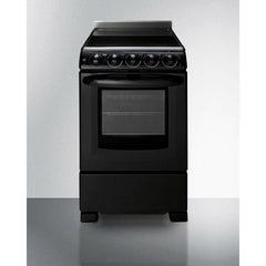 Summit 20" Wide Electric Smooth-Top Range - REX20 - The Home Selection